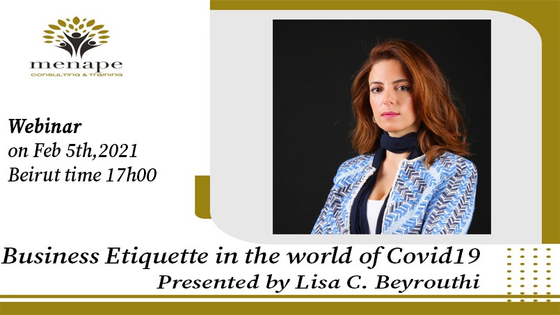 Business Etiquette Webinar in the world of Covid-19 